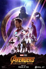 Avengers: Infinity War 3D Movie Poster