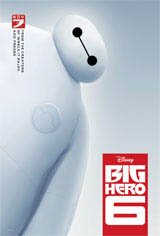 Big Hero 6 3D Movie Poster