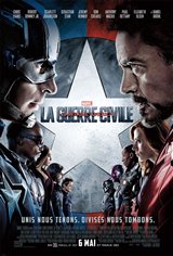 Capitaine America : La guerre civile 3D Movie Poster