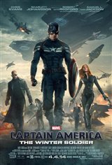 Captain America: The Winter Soldier 3D Movie Poster