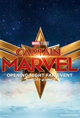 Captain Marvel - Opening Night Fan Event Movie Poster