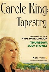 Carol King: Tapestry - Captured Live Movie Poster