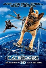 Cats & Dogs: The Revenge of Kitty Galore 3D Movie Poster