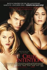 Cruel Intentions 20th Anniversary Movie Poster