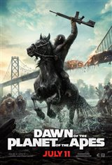 Dawn of the Planet of the Apes 3D Movie Poster