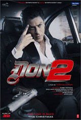 Don 2 in 3D Movie Poster