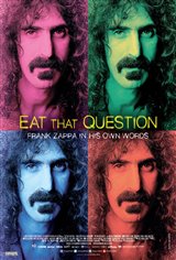 Eat That Question: Frank Zappa in His Own Words Movie Poster