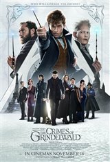 Fantastic Beasts: The Crimes of Grindelwald 3D Movie Poster