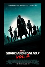 Guardians of the Galaxy Vol. 2 3D Movie Poster