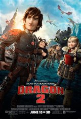 How to Train Your Dragon 2 3D Movie Poster
