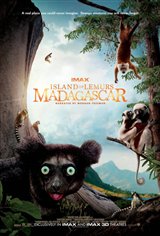 Island of Lemurs: Madagascar 3D Movie Poster