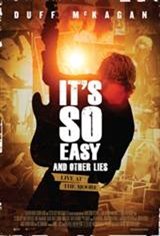 It's So Easy and Other Lies Movie Poster
