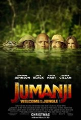 Jumanji: Welcome to the Jungle 3D Movie Poster
