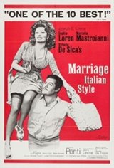 Marriage Italian Style Movie Poster