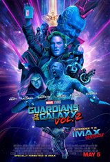 Marvel Studios 10th: Guardians of the Galaxy: Vol. 2 (IMAX 3D) Movie Poster
