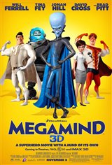 Megamind 3D Movie Poster