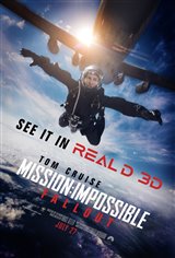 Mission: Impossible - Fallout 3D Movie Poster