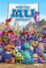 Monsters University 3D Movie Poster