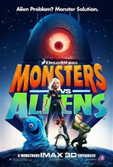 Monsters vs. Aliens: An IMAX 3D Experience Movie Poster