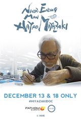 Never-Ending Man: Hayao Miyazaki Movie Poster