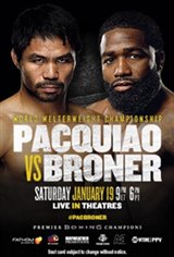 Pacquiao vs. Broner Movie Poster