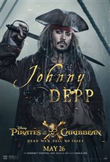 Pirates of the Caribbean: Dead Men Tell No Tales 3D Movie Poster