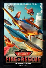 Planes: Fire & Rescue 3D Movie Poster