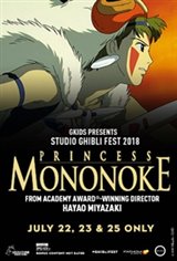 Princess Mononoke - Studio Ghibli Fest 2019 Movie Poster