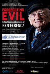 Prosecuting Evil: The Extraordinary World of Ben Ferencz Movie Poster
