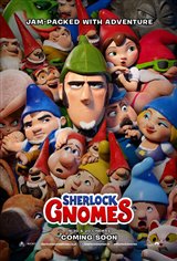 Sherlock Gnomes 3D Movie Poster