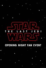 Star Wars: The Last Jedi - Opening Night Fan Event Movie Poster