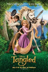 Tangled 3D Movie Poster