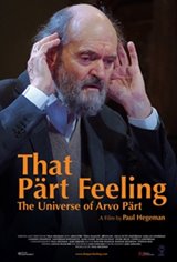 That Part Feeling - the Universe of Arvo Part Movie Poster