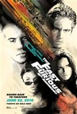 The Fast and the Furious - 15th Anniversary Movie Poster