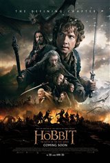 The Hobbit: The Battle of the Five Armies 3D Movie Poster