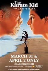 The Karate Kid 35th Anniversary Movie Poster