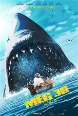 The Meg 3D Movie Poster