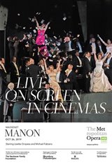 The Metropolitan Opera: Manon (2019) - Live Movie Poster
