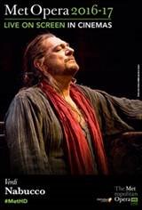 The Metropolitan Opera: Nabucco ENCORE Movie Poster