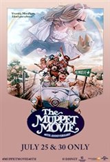 The Muppet Movie 40th Anniversary Movie Poster