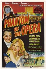 The Phantom of the Opera (1943) Movie Poster