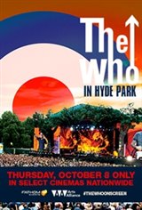 The Who in Hyde Park Movie Poster