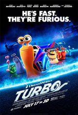 Turbo 3D Movie Poster