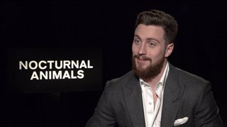 Aaron Taylor-Johnson Interview - Nocturnal Animals
