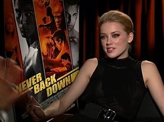 Amber Heard (Never Back Down) - Interview