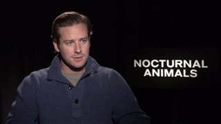 Armie Hammer Interview - Nocturnal Animals