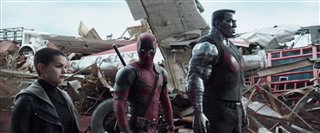 Deadpool movie clip - "Superhero Landing"