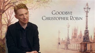 Domhnall Gleeson Interview - Goodbye Christopher Robin