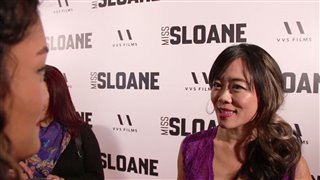 Grace Lynn Kung - Miss Sloane Red Carpet Interview