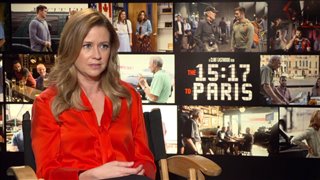 Jenna Fischer Interview - The 15:17 to Paris